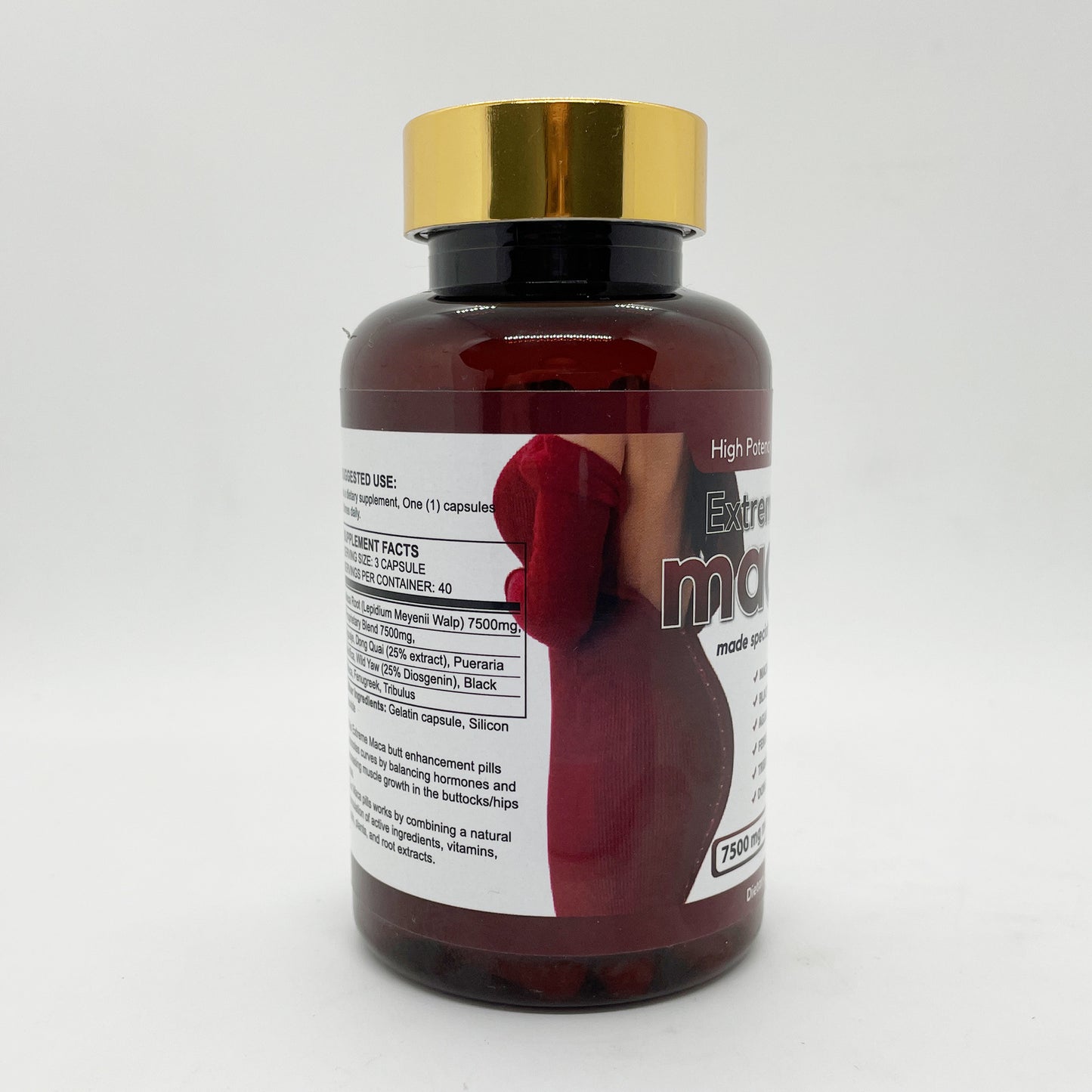 Maca Buttock Butt Enhancement Capsules