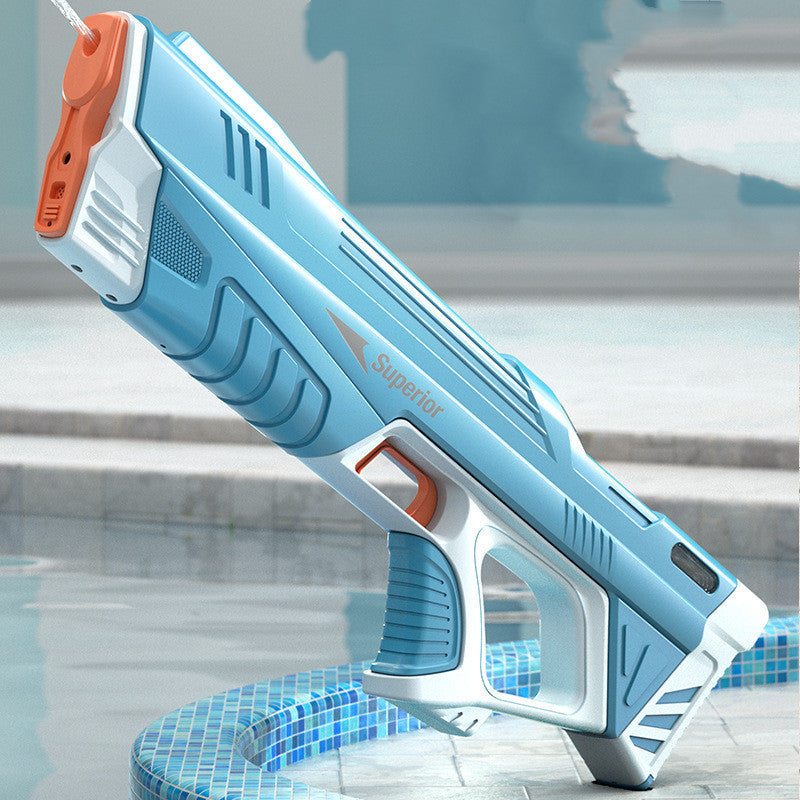 Summer Full Automatic Electric Water Gun Toy Induction Water Absorbing High-Tech Burst Water Gun Beach Outdoor Water Fight Toys | Unique Lebal