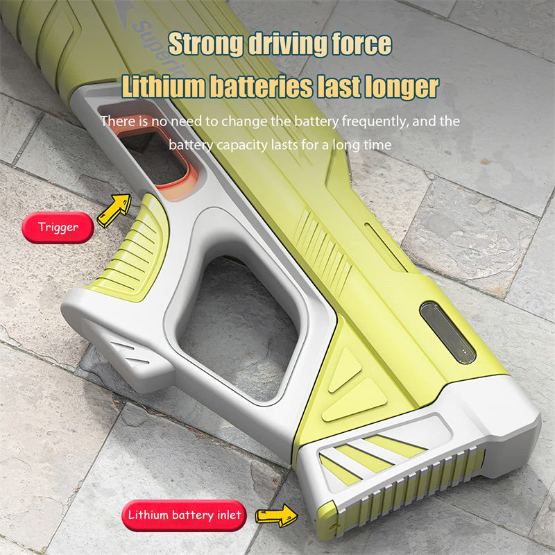 Summer Full Automatic Electric Water Gun Toy Induction Water Absorbing High-Tech Burst Water Gun Beach Outdoor Water Fight Toys | Unique Lebal