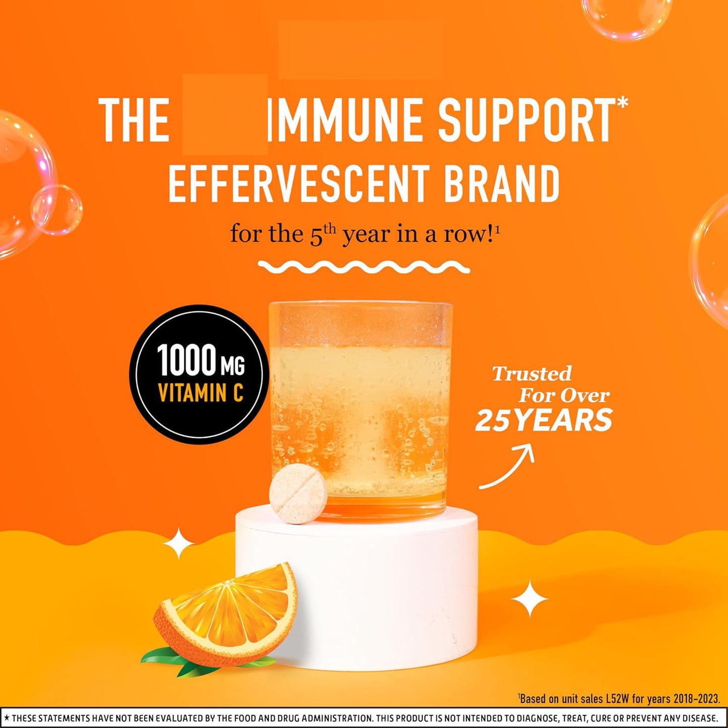 Vitamin C Effervescent Tablets | Uniquev Lebal