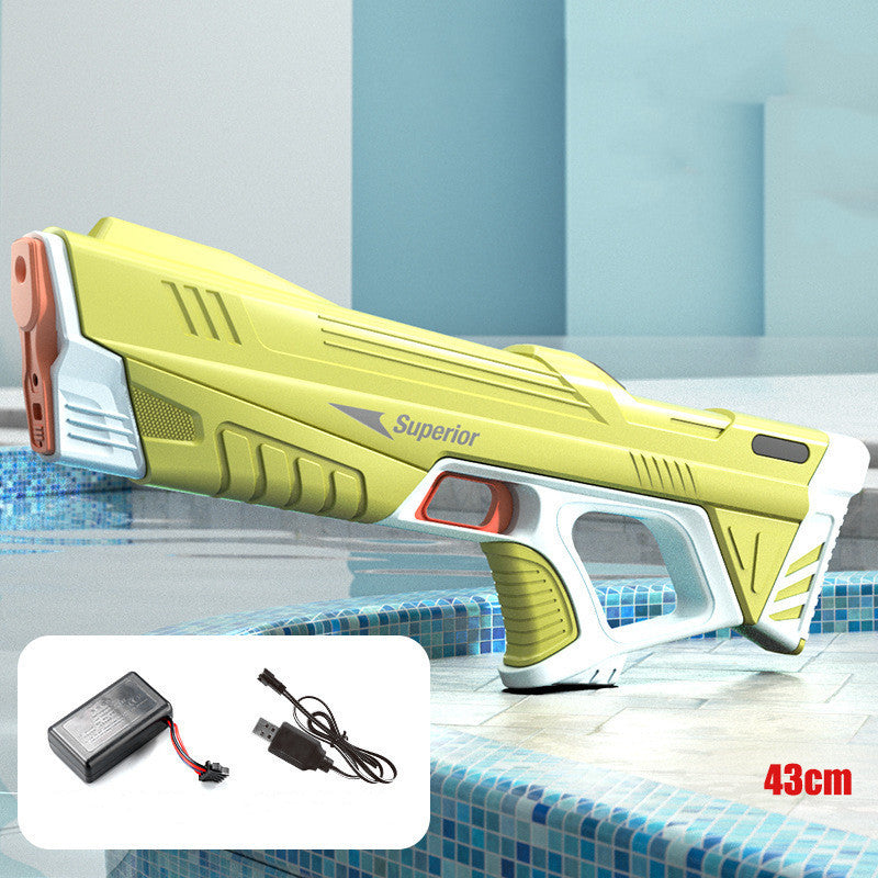 Summer Full Automatic Electric Water Gun Toy Induction Water Absorbing High-Tech Burst Water Gun Beach Outdoor Water Fight Toys | Unique Lebal