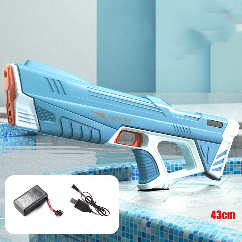 Summer Full Automatic Electric Water Gun Toy Induction Water Absorbing High-Tech Burst Water Gun Beach Outdoor Water Fight Toys | Unique Lebal