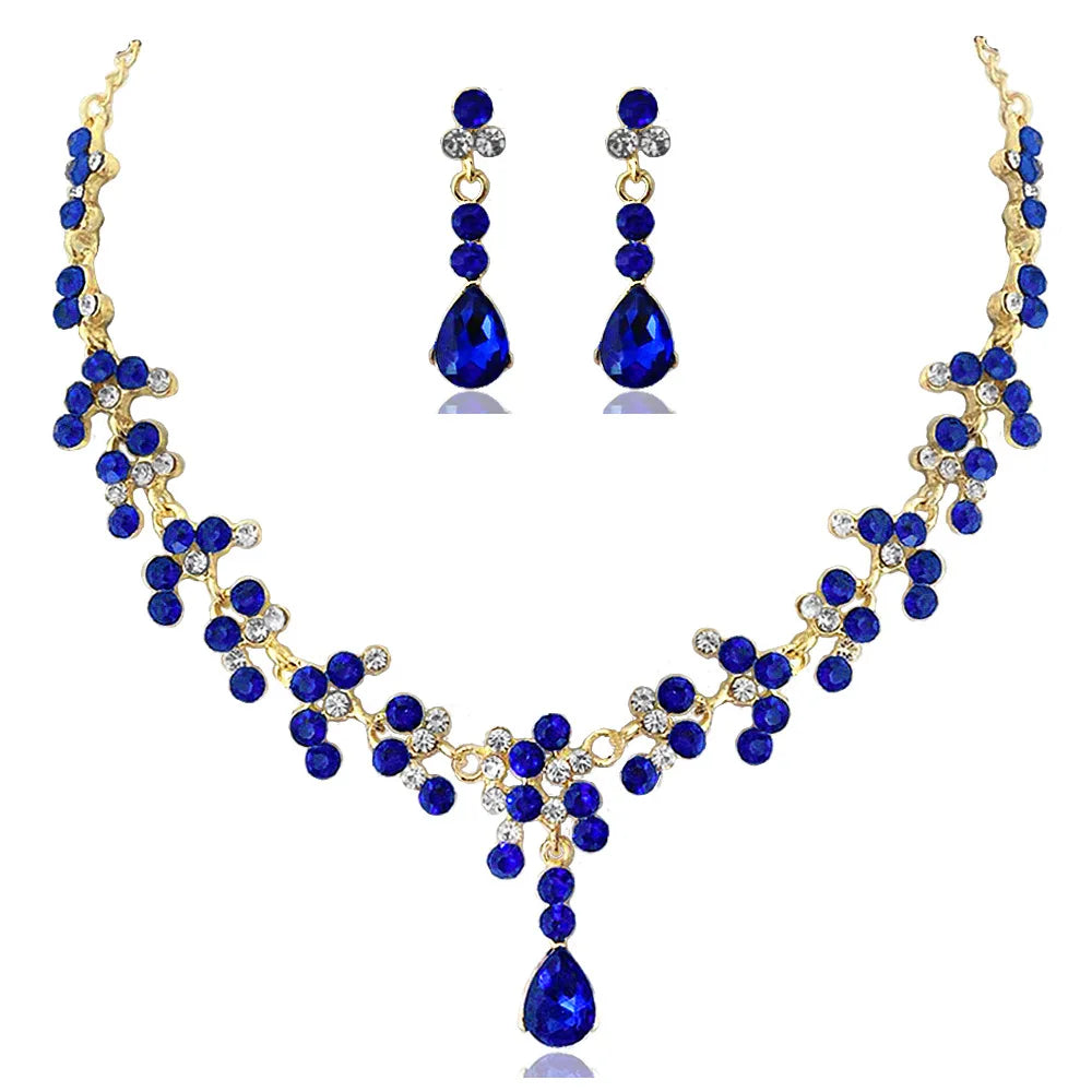 Crystal Bridal Wedding Jewelry Sets