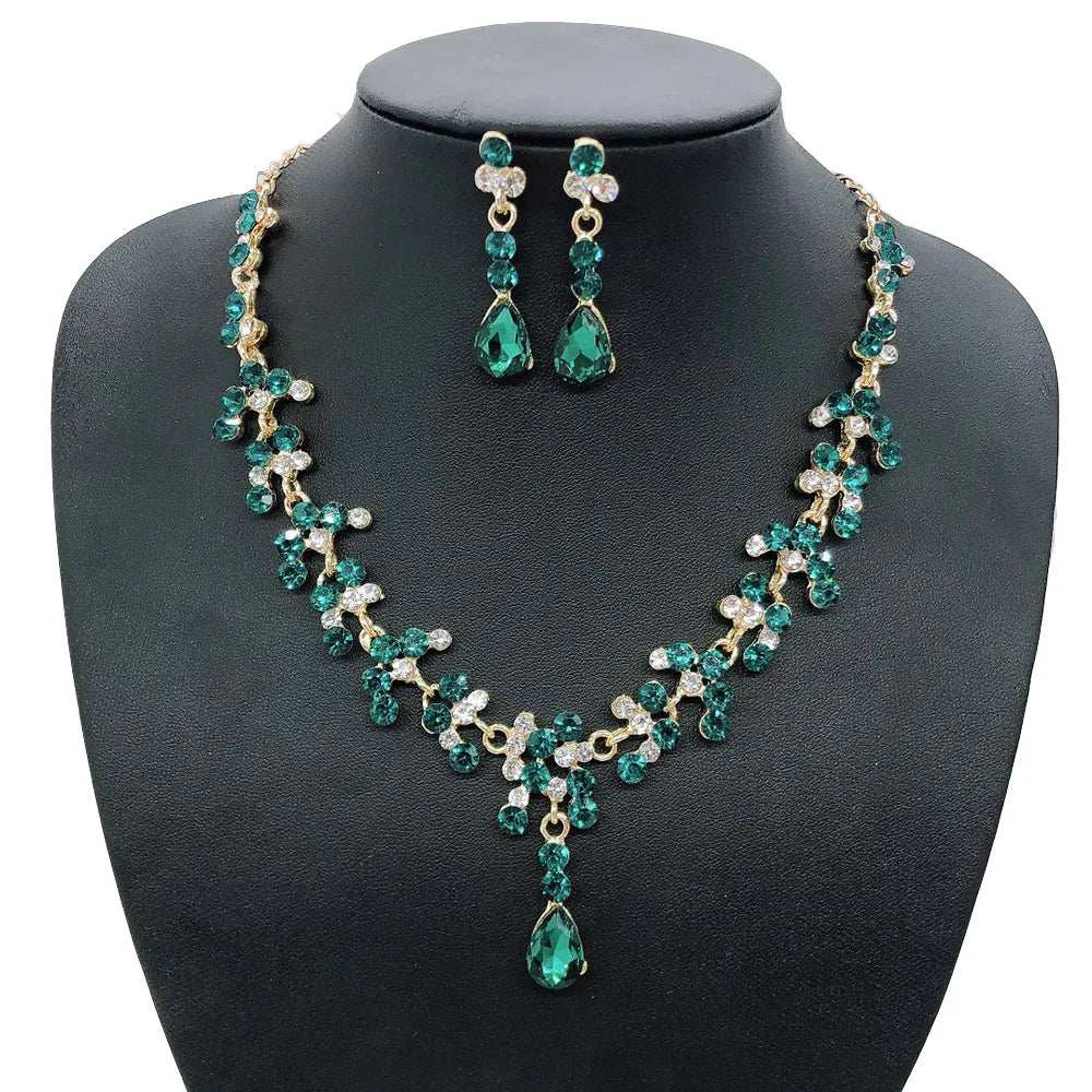 Crystal Bridal Wedding Jewelry Sets