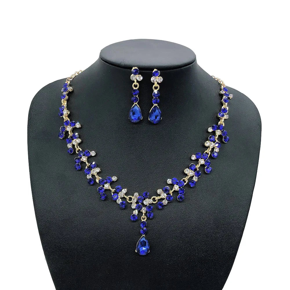 Crystal Bridal Wedding Jewelry Sets