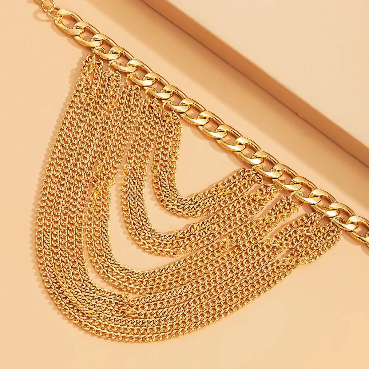 Sexy Multilayer Long Tassel Chain Anklets Jewelry