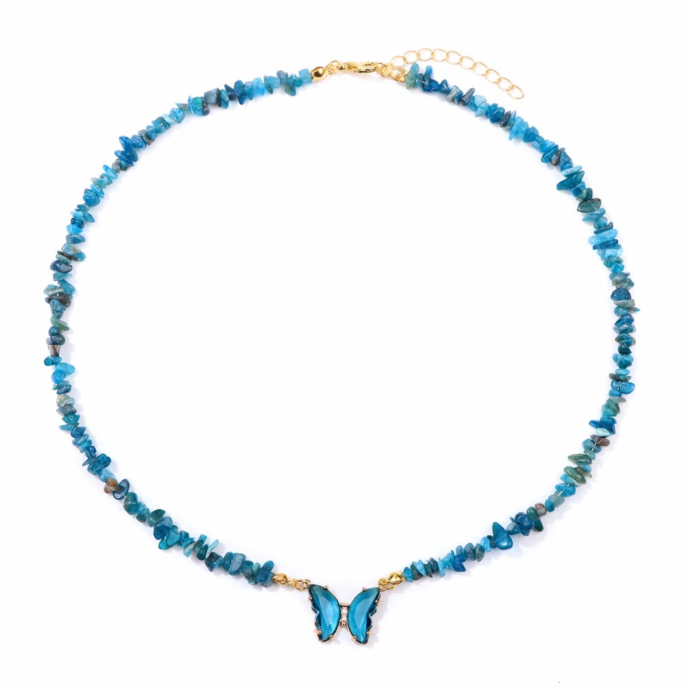 Butterfly Crystal Necklace