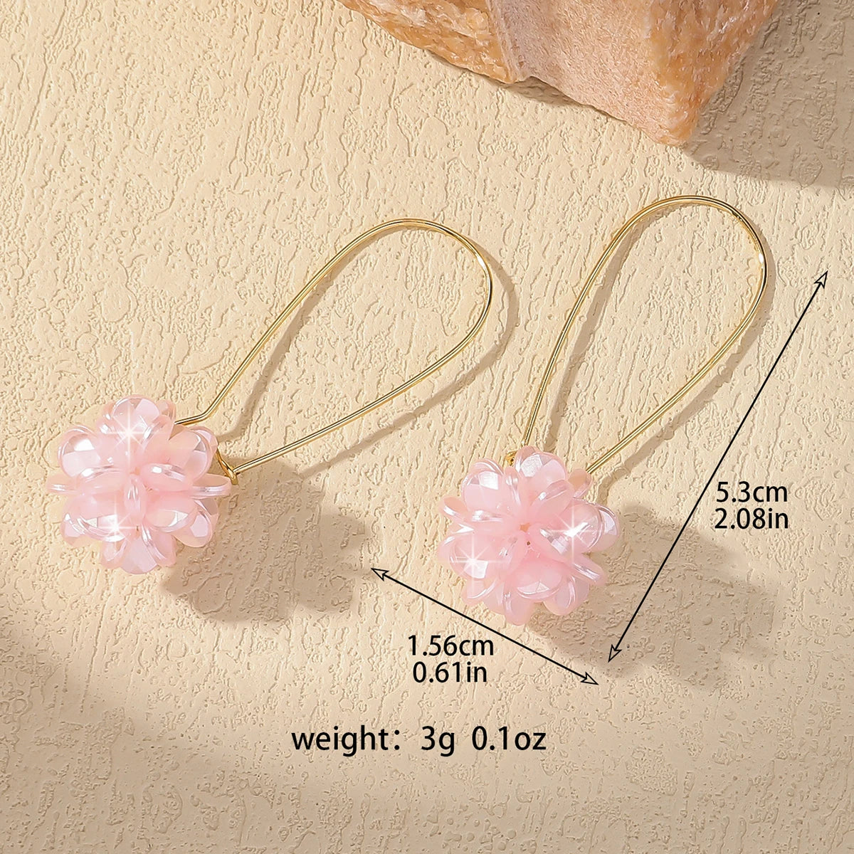 Korean Imitation Shell Dangle Earrings