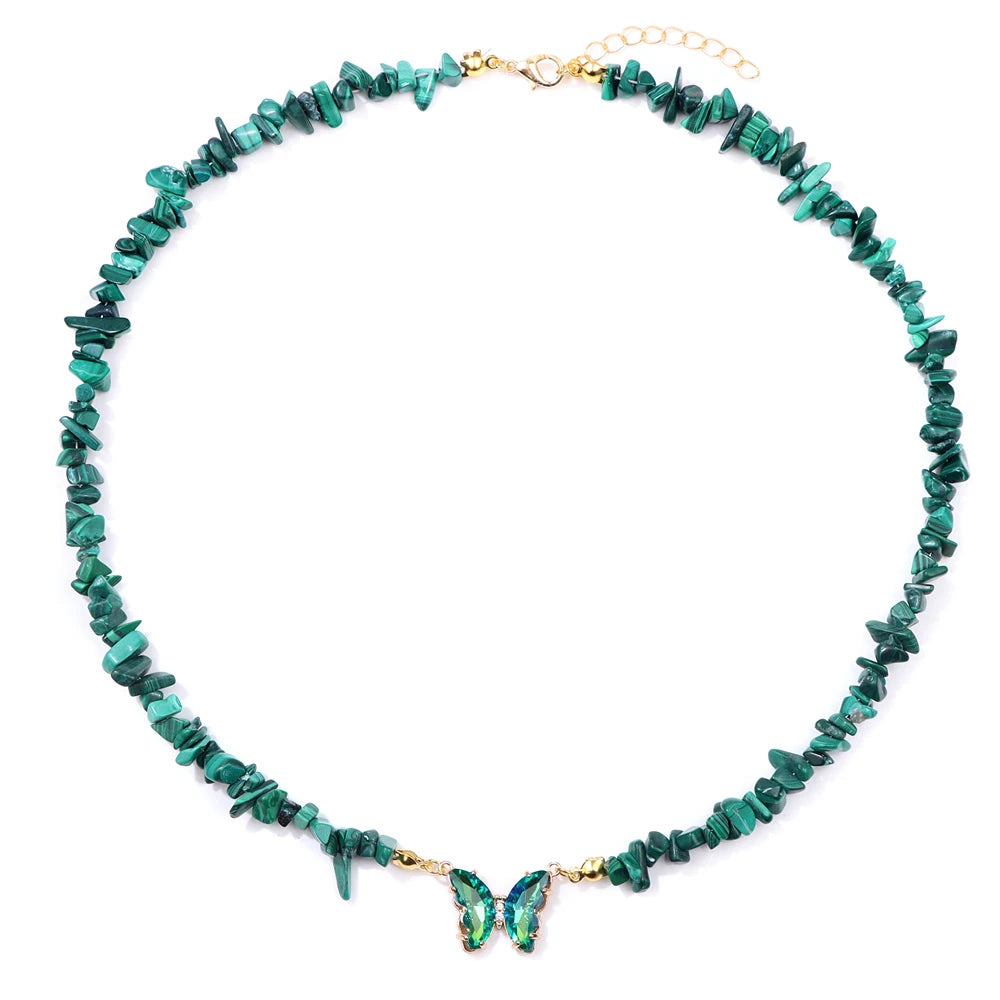 Butterfly Crystal Necklace