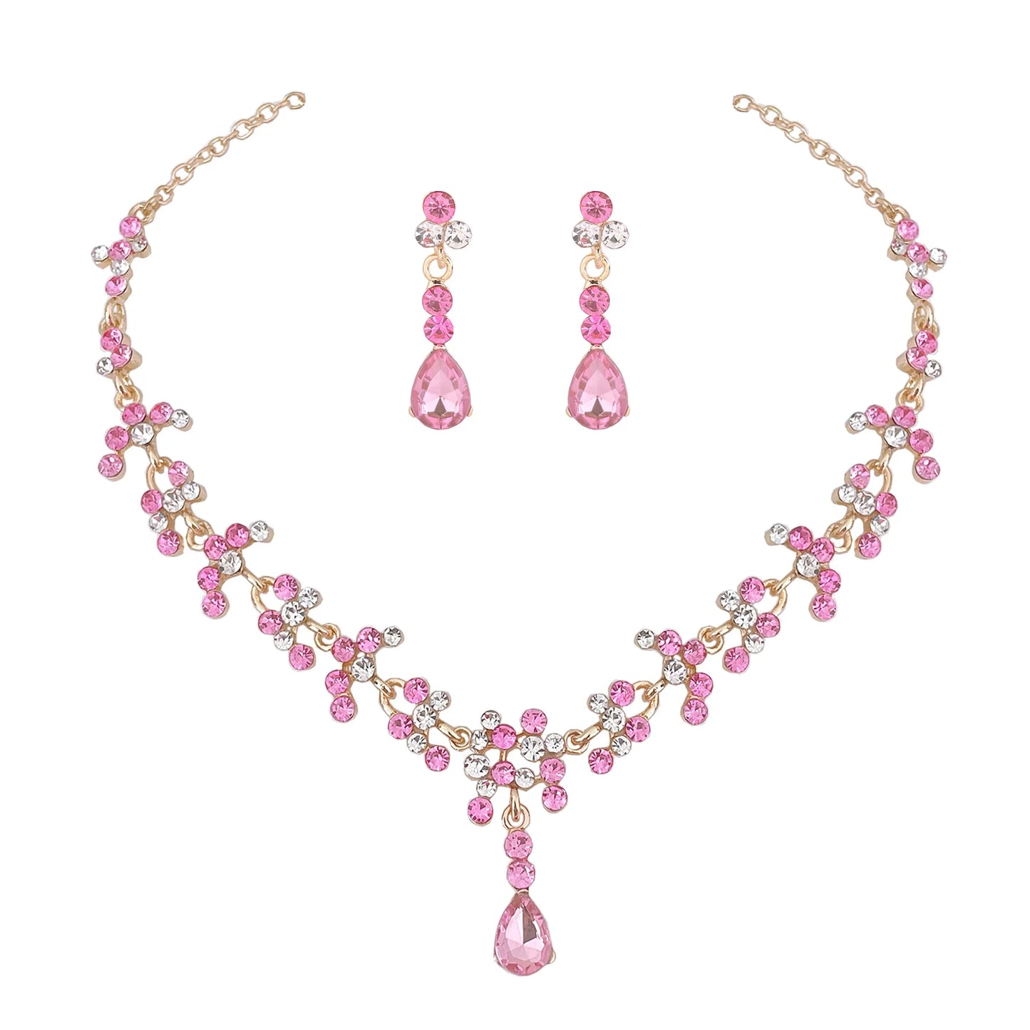 Crystal Bridal Wedding Jewelry Sets