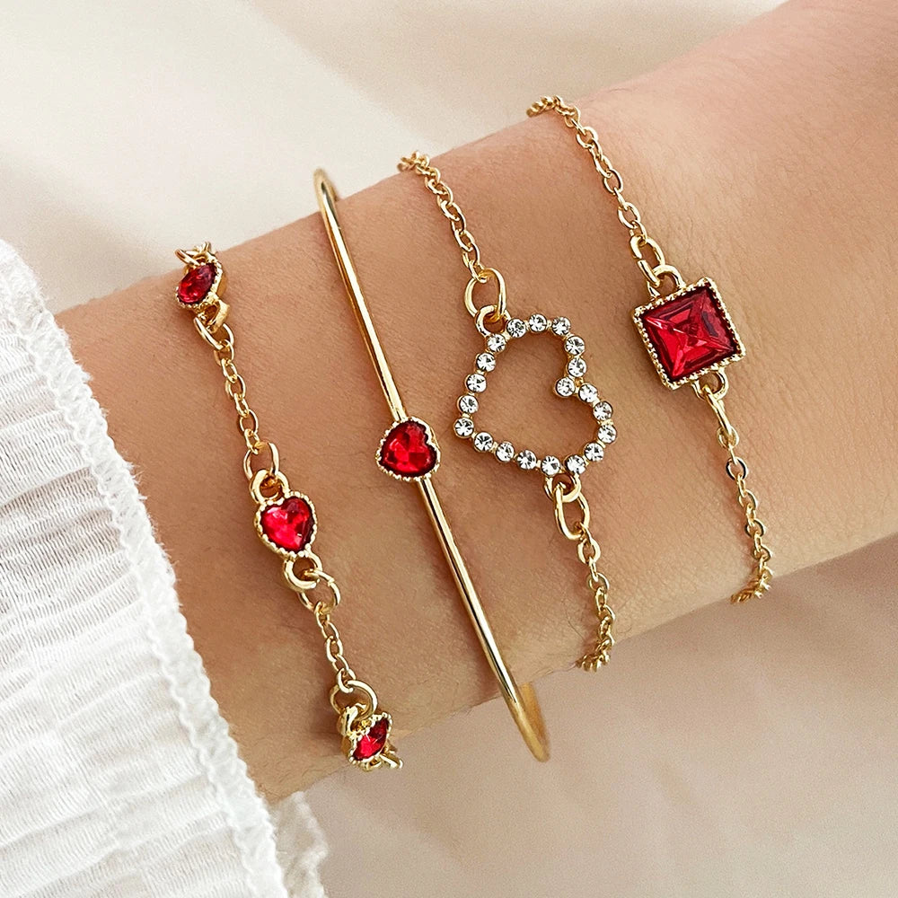 Snake Imitation Gemstone Bangle