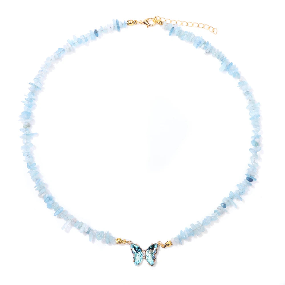 Butterfly Crystal Necklace