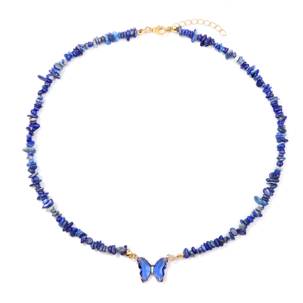 Butterfly Crystal Necklace