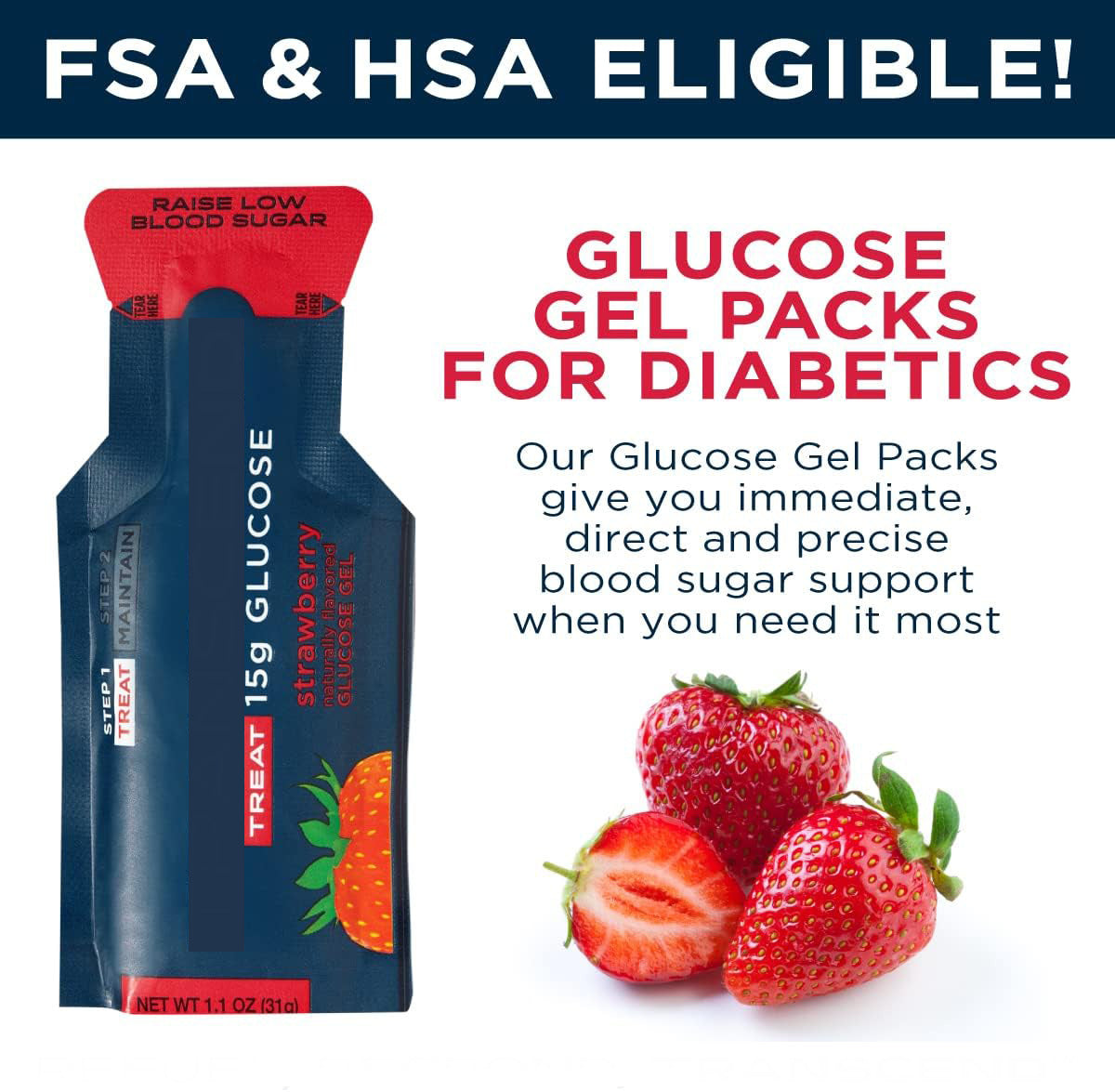 Strawberry Flavor Glucose Gel Jelly | Unique Lebal
