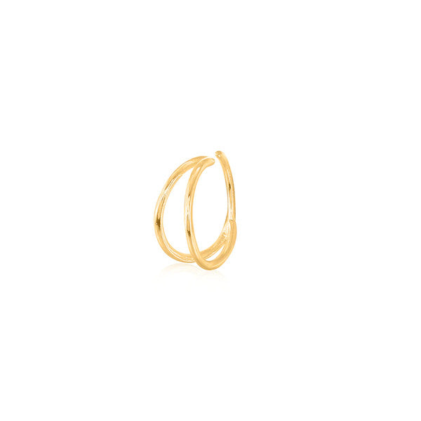 Single Piercing Double Hoop Nose Ring