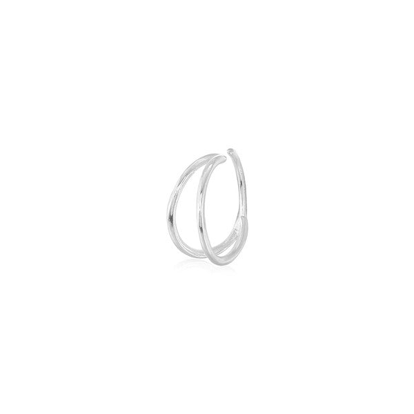 Single Piercing Double Hoop Nose Ring