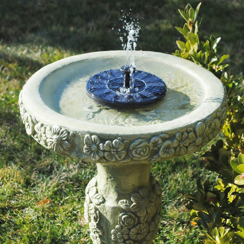Solar Water Fountain for Garden – Eco-Friendly Outdoor Solar-Powered Fountain, Gift for Garden Lovers, Garden Fountain | Unique lebal