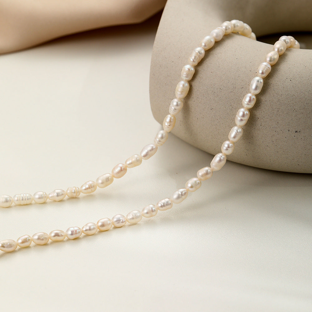 Luxury Minority Natural Freshwater Pearl Necklace| Unique Lebal