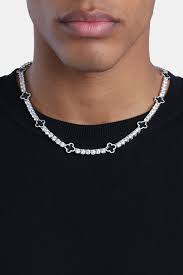 Tennis Chain Gold/Silver Plated Zircon Necklace Luxury Hip Hop Jewelry for Men Women