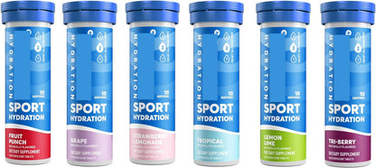 Multi-flavor Fruit Electrolyte Tablet Candy Nutritional Supplement | Unique lebal