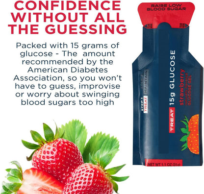 Strawberry Flavor Glucose Gel Jelly | Unique Lebal 