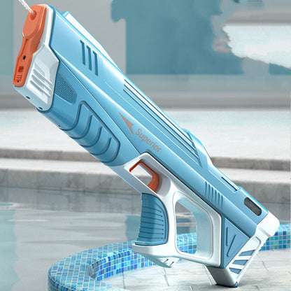 Summer Full Automatic Electric Water Gun Toy Induction Water Absorbing High-Tech Burst Water Gun Beach Outdoor Water Fight Toys | Unique Lebal