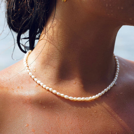 Luxury Minority Natural Freshwater Pearl Necklace| Unique Lebal