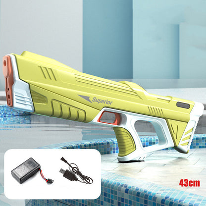 Summer Full Automatic Electric Water Gun Toy Induction Water Absorbing High-Tech Burst Water Gun Beach Outdoor Water Fight Toys | Unique Lebal