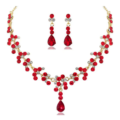 Crystal Bridal Wedding Jewelry Sets