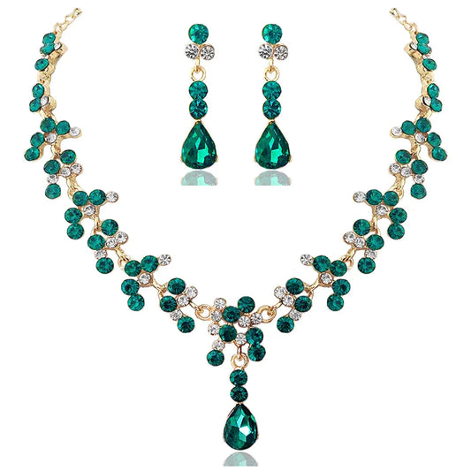 Crystal Bridal Wedding Jewelry Sets