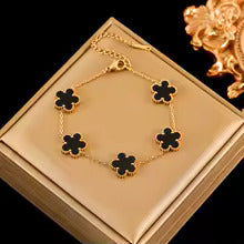 Double Sided Multi-flowers Plum Blossom Bracelet