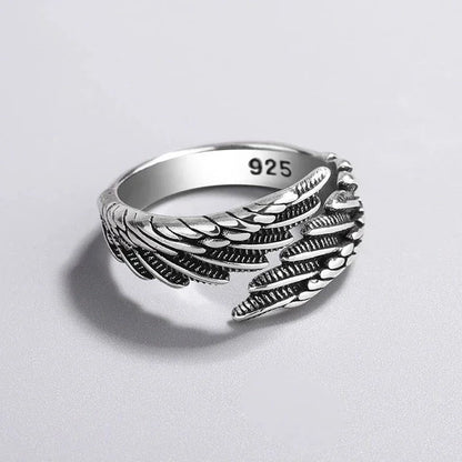 Elegant Irregular Zircon Silver Ring – 925 Sterling Cocktail Ring for Women