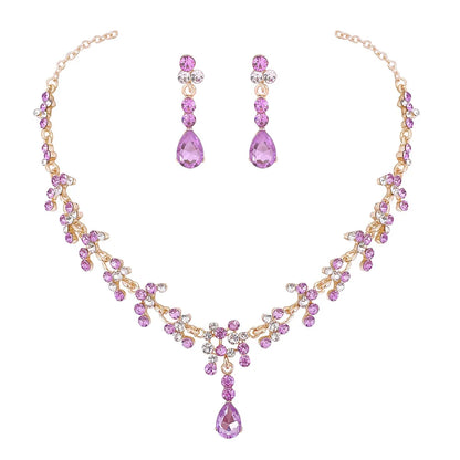 Crystal Bridal Wedding Jewelry Sets