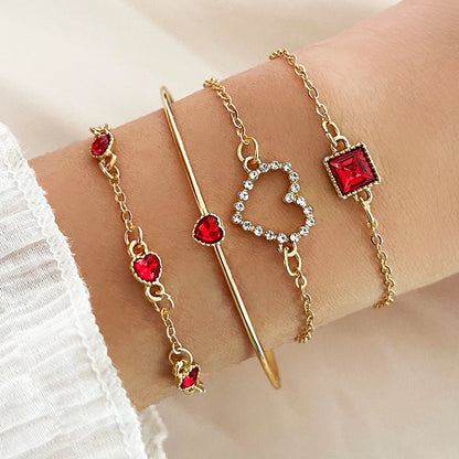 Snake Imitation Gemstone Bangle