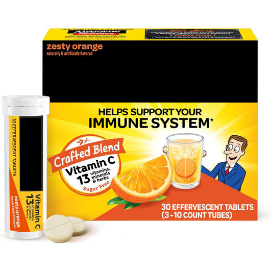 Vitamin C Effervescent Tablets | Uniquev Lebal 
